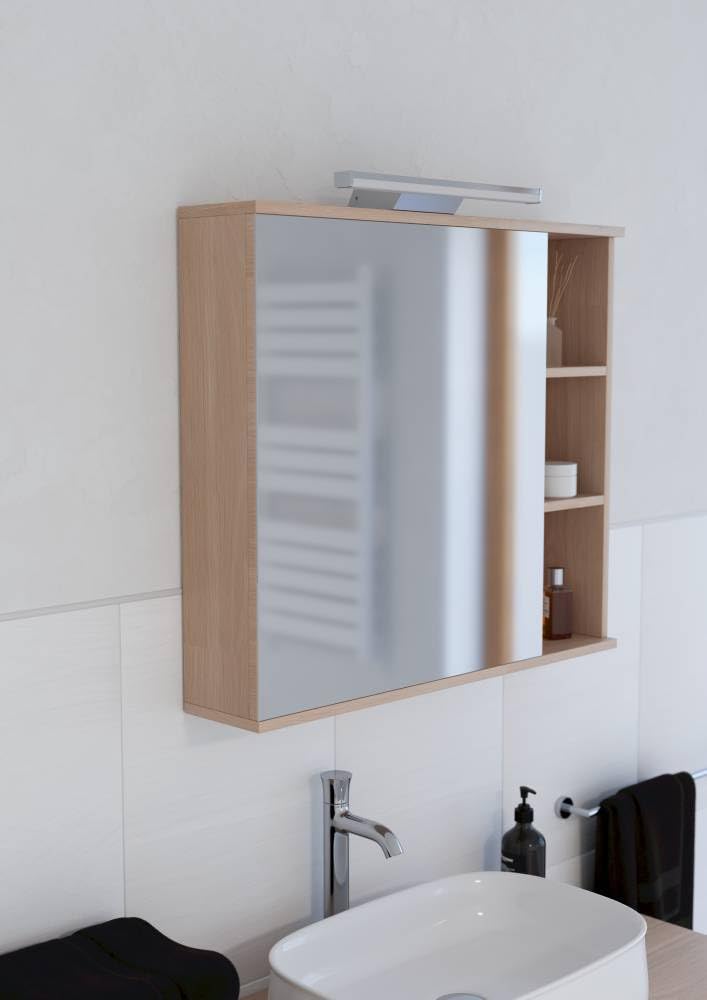 EGLO Connect.z Smart-Home LED Spiegelleuchte Regello-Z, L 60 cm, ZigBee | App und Sprachsteuerung Alexa, Lichtfarbe einstellbar (warmweiß-kaltweiß), RGB, dimmbar, Bad Wandlampe, silber, IP44