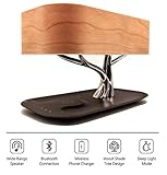 ✔️ Diese vielseitige Lichtquelle bei der LED Tischlampe (Tischleuchte) sieht auf dem Couchtisch oder Sideboard im Wohnzimmer ebenso wie auf einem Nachttisch im Schlafzimmer überzeugend aus. Der Lampenschirm ist ein Naturprodukt, welches Farbdifferenzen und unterschiedliche Strukturen aufweisen kann, daher ist jedes Produkt einzigartig.