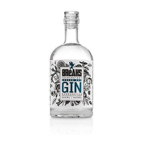 Breaks PREMIUM Dry Gin - Geschenk Set - Ausgezeichneter Gin mit Lavendel & frischen Zitronen - Mild fruchtige Note… – Bild 5