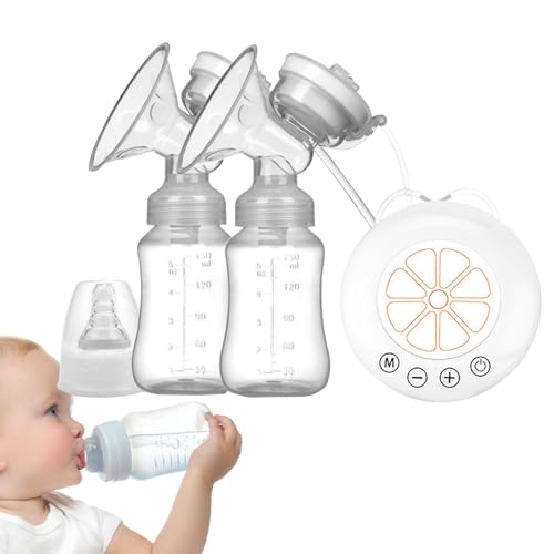 Extractor de lactancia eléctrico, Extractor de leche eléctrico | Máquina de ordeño con extractor de leche recargable - Múltiples modos, bajo nivel de ruido para nuevas madres, madres posparto, lactanc