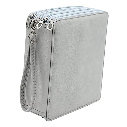 Trousse de rangement pour crayons de dessin couleurs Housoutil avec sangle