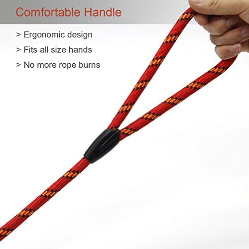 Coolrunner Durable Dog Slip Rope Leash, 5 FT Dog Training Leash, 10-80 lb - 3