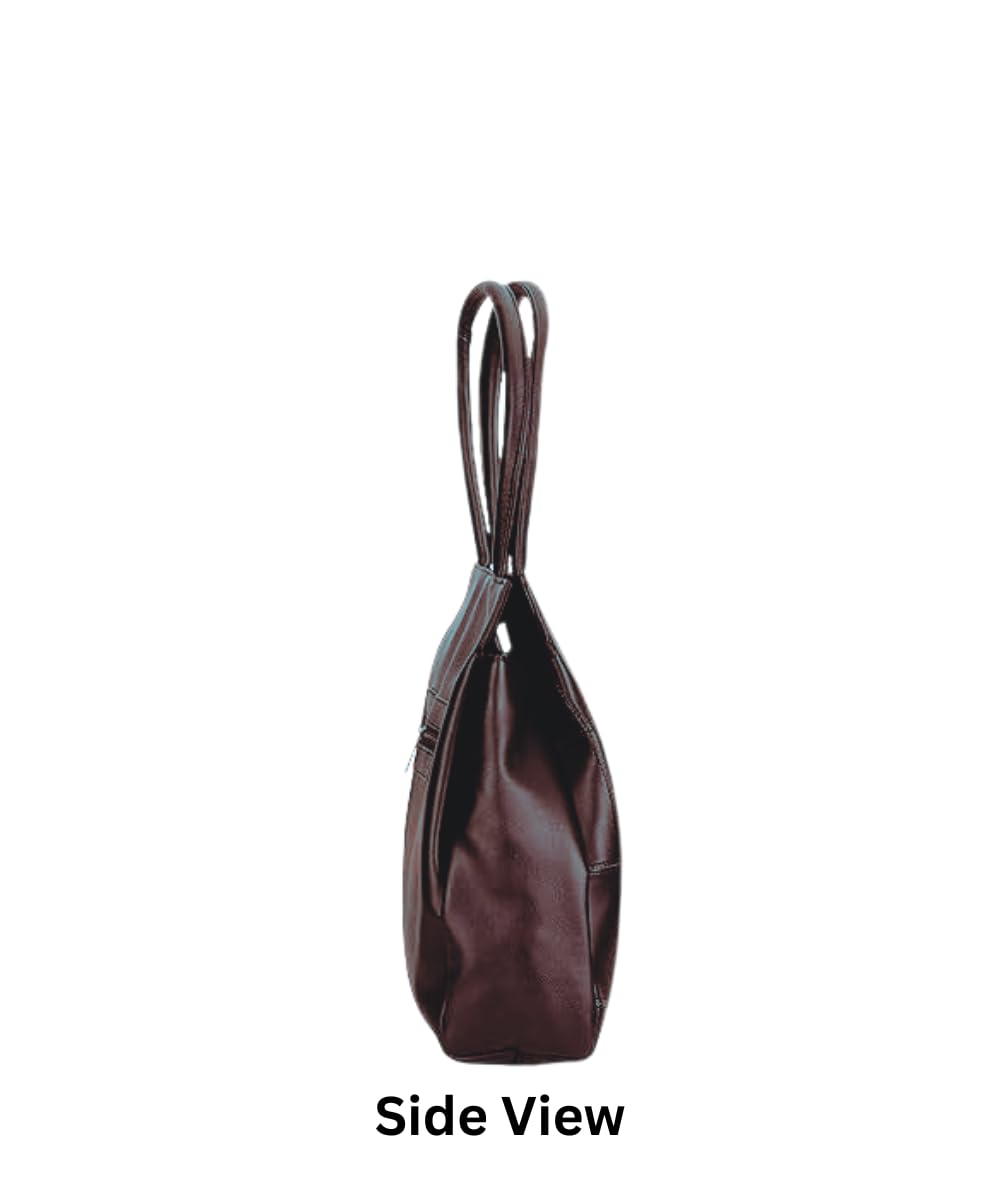 Fristo Women Pink Handbags (Brown) 4