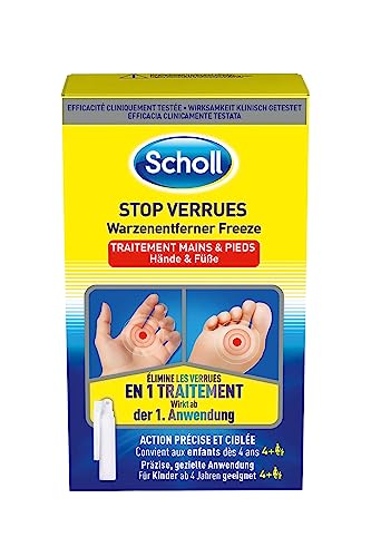SCHOLL Stop verrues Freeze pieds et mains Cryothérapie