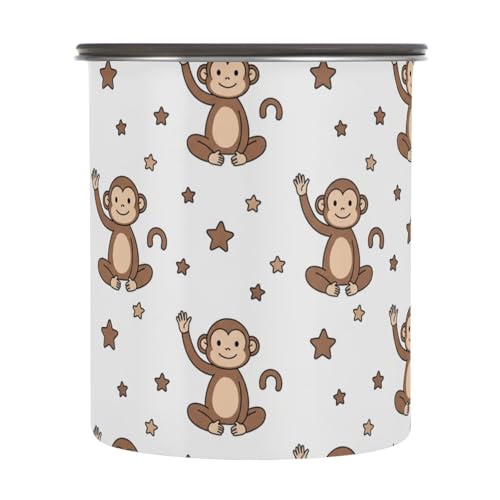 Envase hermético para café 900 ml de acero inoxidable DOMIKING