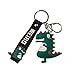 Creative Dinosaure Keychain Pendentif Personnalité Carte de Voiture Clé Mignon Garçon et Filles Chaîne de la chaîne de la chaîne de la décoration Porte-Monnaie Charms (Color : Blue, Size : F)
