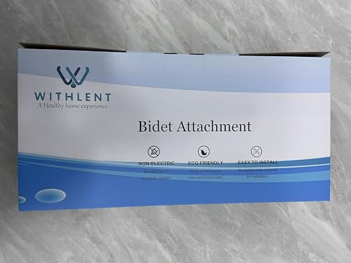 Bidet Einsatz Für Toilette - mit po dusche Nicht Elektrisch Bidet Toilettenaufsatz mit selbstreinigende Doppel Düse Bidet, Front- und Heckreinigung,Einstellbarer Druckschalter