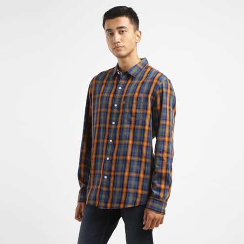 Image of Levi's Men's Slim Fit Checkered Shirt