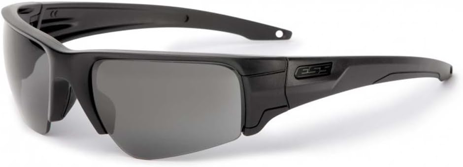 Sunglasses Crowbar Black Subdued Logo With Clear and Smoke Gray Lens
