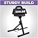 Liquid Stands Guitar Stool, Adjustable Piano Stool - Comfortable Musician Drum Throne - Drum Seat, Bass, Musician, Guitar Chair for Adults, Kids, Drummer, Guitarist