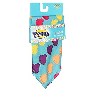 Peepsforpetschickrainbowprintdogbandanamediumlargelargedogbandanaofficiallylicensedpetproductcutesoftmachinewashabledogapparelaccessoriesforalldogs Urban Country Home Decor Peeps for pets chick rainbow print dog bandana mediumlarge large dog bandana officially licensed pet product cute soft machine washable dog apparel accessories for all dogs urban country home decor