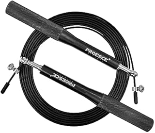 Speed Jump Rope - 360° Dual Bearing, Adjustable, Aluminum Handle for Fitness Training, double unders, Boxing Sports Exercises, for Kids and Adults