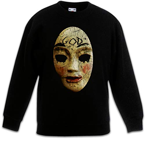 Pullover pour enfants Urban Backwoods God Mask idéal contre le froid pour l'école