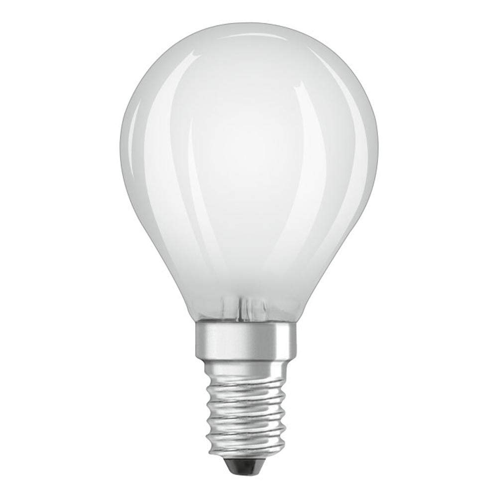 LED Golfball 45mm 2.5W (25W) E14 Frosted 2700K Ledvance