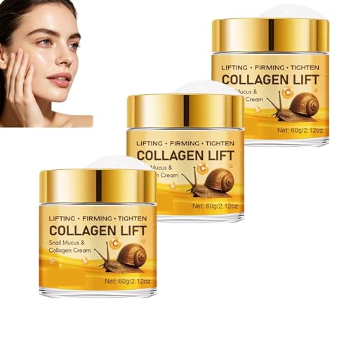 Crème collagène escargot visage contre tiraillements