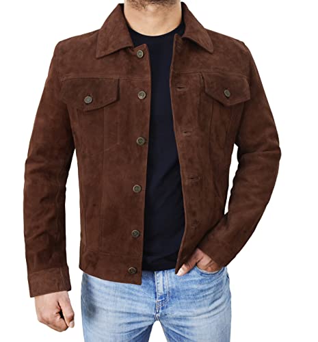 III-Fashions Premium Suede Trucker