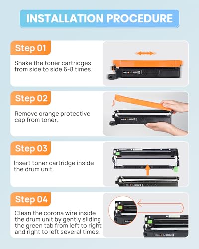 Image of E-Z Ink Compatible Replacement for Brother TN229XL Toner Cartridges 1Cyan | Compatible with MFC-L3720CDW MFC-L3780CDW HL-L3220CDW HL-L3280CDW HL-L3300CDW Printer (TN229XL-1 Cyan)