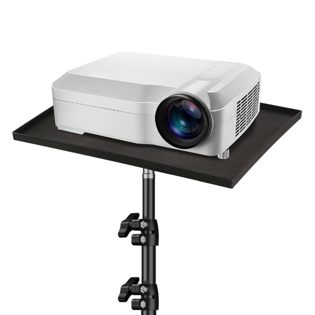 Whychstore Vassoio per proiettori di schede audio, supporto stabile del supporto del treppiede con vite di conversione da 1/4