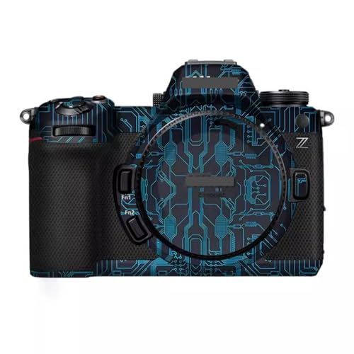 Nikon Z6III autocollant de protection pour shooting photo extérieur et voyage motif Z63 bleu