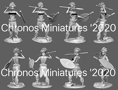 Figura para ensamblar de resina 75mm sin pintar miniatura 2