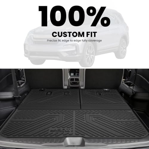 Image of LASFIT All Weather Cargo Mats for Honda Pilot 2016-2022