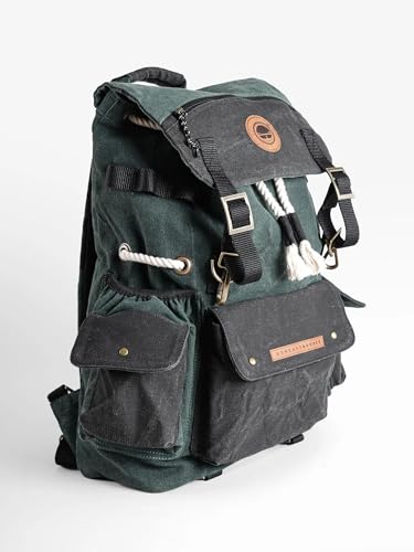 Image of Bombay Trooper Terra Nova Explorer Victor Backpack | Upcycled Canvas Backpack | Laptop Backpack | Travel Backpack