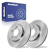 AutoShack Front Brake Rotors | Replacement For 2005-2010 Honda Odyssey 3.5L V6 FWD | 2-PC Set
