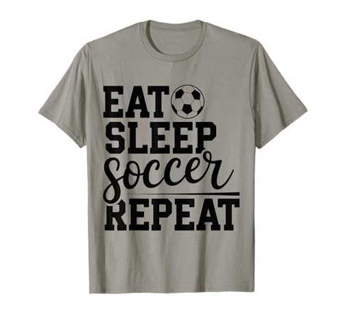 Eat Sleep Soccer Repeat T-Shirt