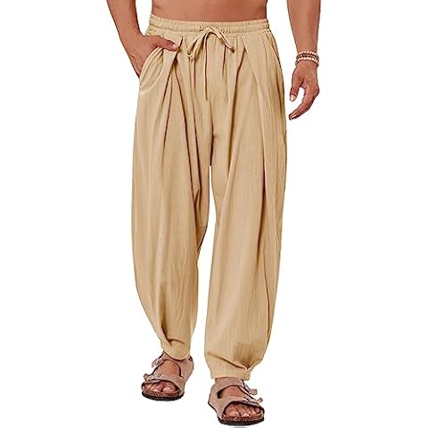 Gafeng Linen Yoga Pants Cover