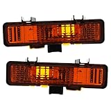 For 1982-1993 Chevy S10 Pair Park/Signal Lights Driver and Passenger Side Assembly Unit GM2520109 GM2521109 For 5976643 5976644