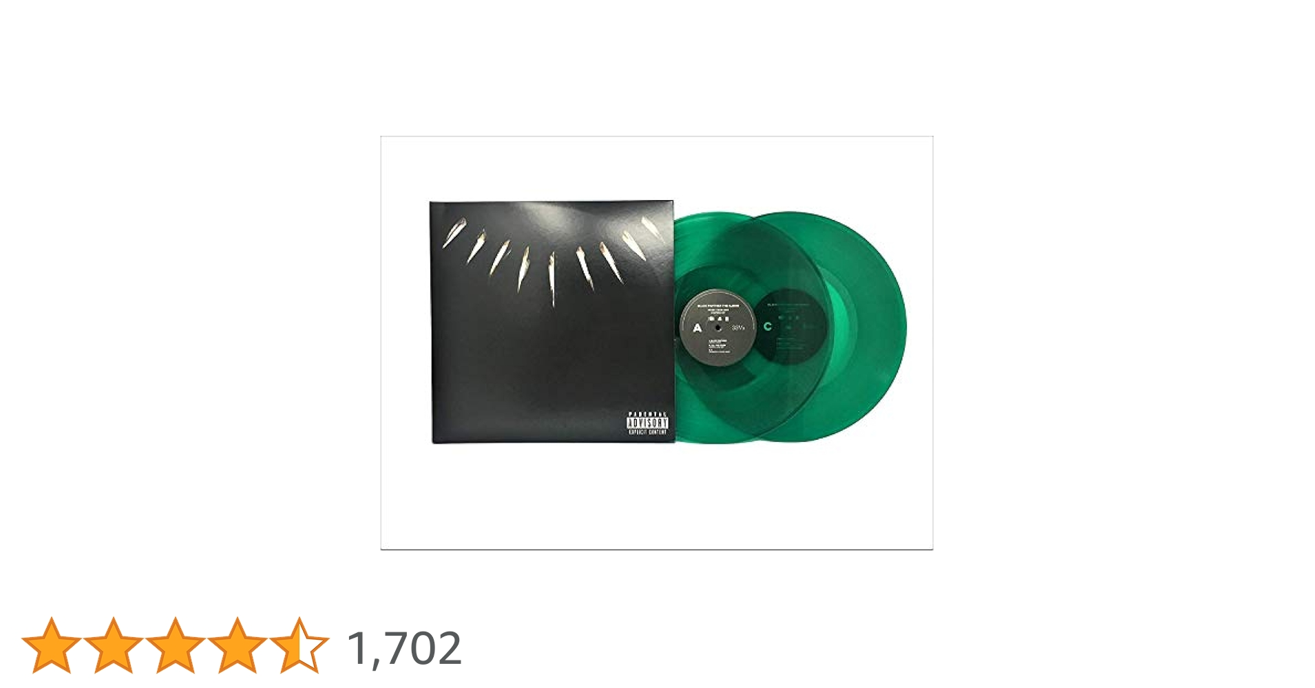Various - Black Panther The Album Exclusive Green Color