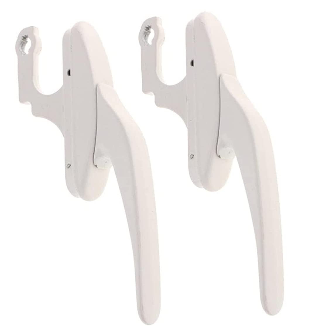 Poignée de fenêtre en zinc blanc robuste pour sécuriser votre maison