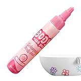 Marcadores de baño lavables – Juego de crayones de 6 colores para niños, herramientas creativas de arte para el baño, kit de dibujo seguro que no mancha, fórmula fácil de limpiar | Crayones de ducha d