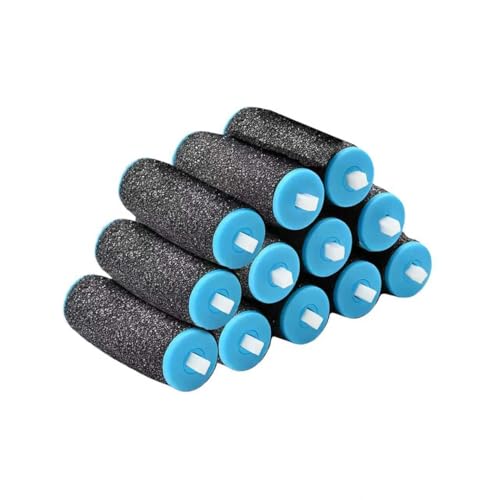 12 Pièces Rouleaux de Remplacement pour Scholl, Recharge Rapeuse Electrique Compatibles avec Scholl Velvet Smooth - Idéal pour un Soin des Pieds Efficace et...