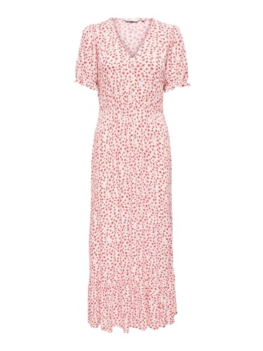 Robe maxi Only Onlchianti S/S, la robe longue femme en tissu tissé durable