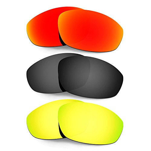 Lentilles Oakley Whisker or 24 carats TAC polarisé de haute précision pour une clarté absolue