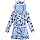 CERDÁ LIFE'S LITTLE MOMENTS Batín Stitch Suave Capucha y cinturón – Bata casa calentita y cómoda con Tejido Tipo Polar, 12 años Unisex niños