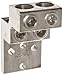 Morris Products 90926 Mechanical Panelboard Lug, Four Conductors, Aluminum, 750 AWG, 750mcm - 3/0STR. Wire Range