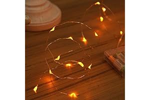 XINKAITE Orange LED String Lights