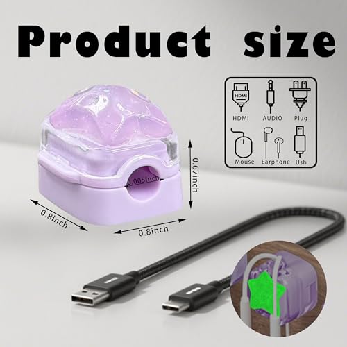 Support de cordon et clips de câble pour table de chevet DIY pack de 3 - 2