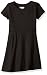 Limited Too Little Girls' Skater Dress, Black, 4