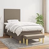 Sommeil sain : le matelas de dureté moyenne (90 x 190 cm) offre un soutien optimal pour les personnes dormant sur le dos et sur le ventre, favorise un alignement sain de la colonne vertébrale et assure un sommeil paisible. La housse en tissu respirant du lit (193 x 90 cm) est durable et facile d'entretien.