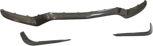 Carbon Fiber Front Lip Car Front Bumper Spoiler Front Deflector Blade Compatible