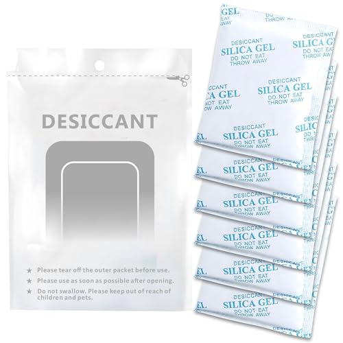 aidowocam Pet Food Desiccant Bag, Replaced Desiccant for Automatic Cat dog Feeders, Keep Cat Food Dog Dry and Fresh- 6 Packs