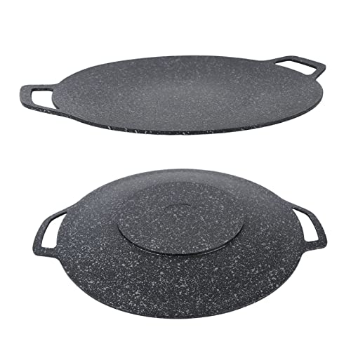 Poêle à gril antiadhésive légère de 30cm pour cuire en randonnée nomade - 8