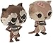 Funko- Guardians of The Galaxy 23212-Rocket And Lylla-Guardiani della Galassia Bobble Head-Statuetta da Collezione in Vinile, 9,5 c, Colore Multi Colour, Standard, 23212