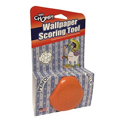 WP Chomp Wallpaper Scorer Remover Tool: With Hardened Steel Wheels 52014