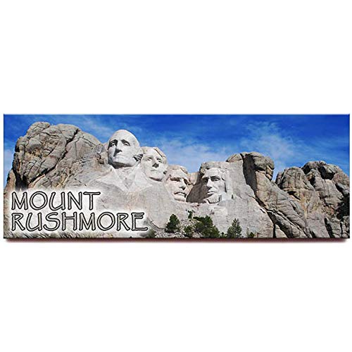 Imán para refrigerador panorámico Mount Rushmore