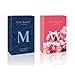 Ted Baker M and W EDT Bundle, Woman and Man Eau De Toilette, Includes M with Unique Notes of Tonka Bean and Musk, W with Notes of Fig Leaf, White Peony and Violet, 2 x 2.54 fl oz