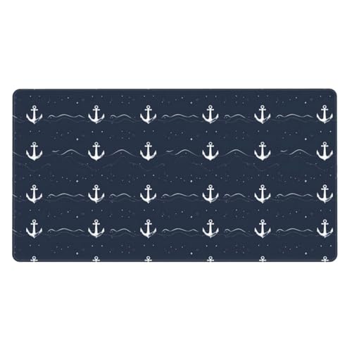 Tapis de souris pour ordinateur portable anti-dérapant finitions cousues